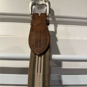 Brown and Tan Men's Bag